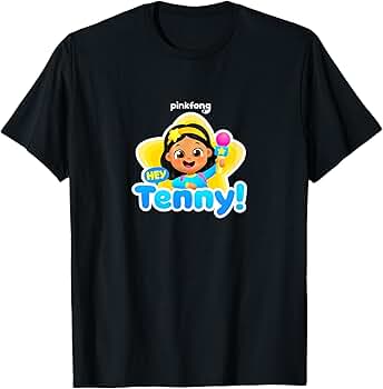 Amazon.com: Pinkfong Hey Tenny! Official T-Shirt : Clothing